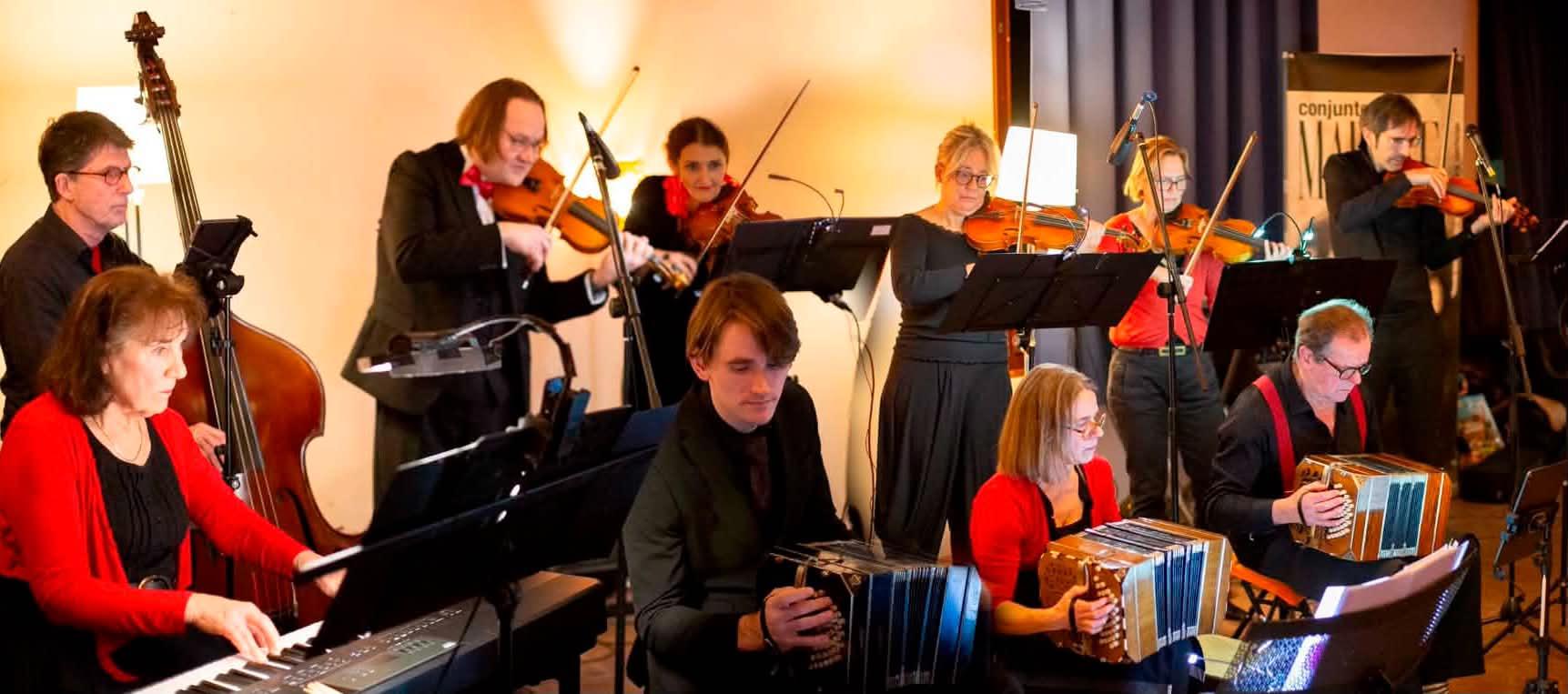 Orquesta Conjunto Margot performing live Argentine tango in Landgraaf